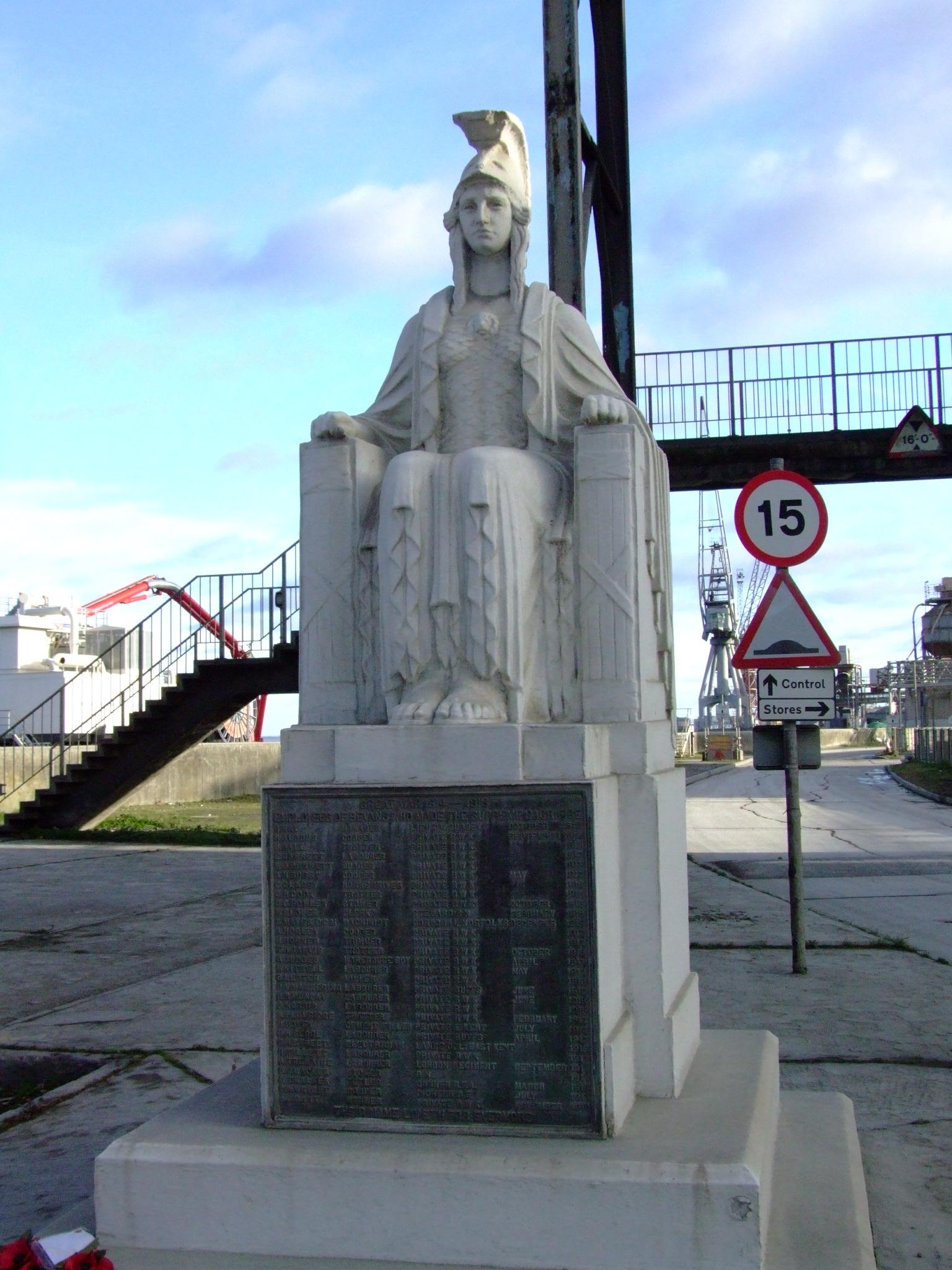 Bevan's War Memorial In Northfleet Cement Works